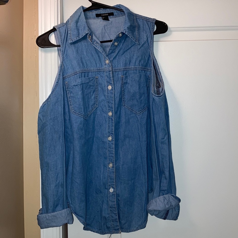 Denim shirt